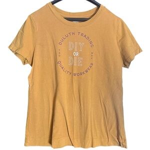 Duluth Trading Co DIY or DIE Short Sleeve Tee
